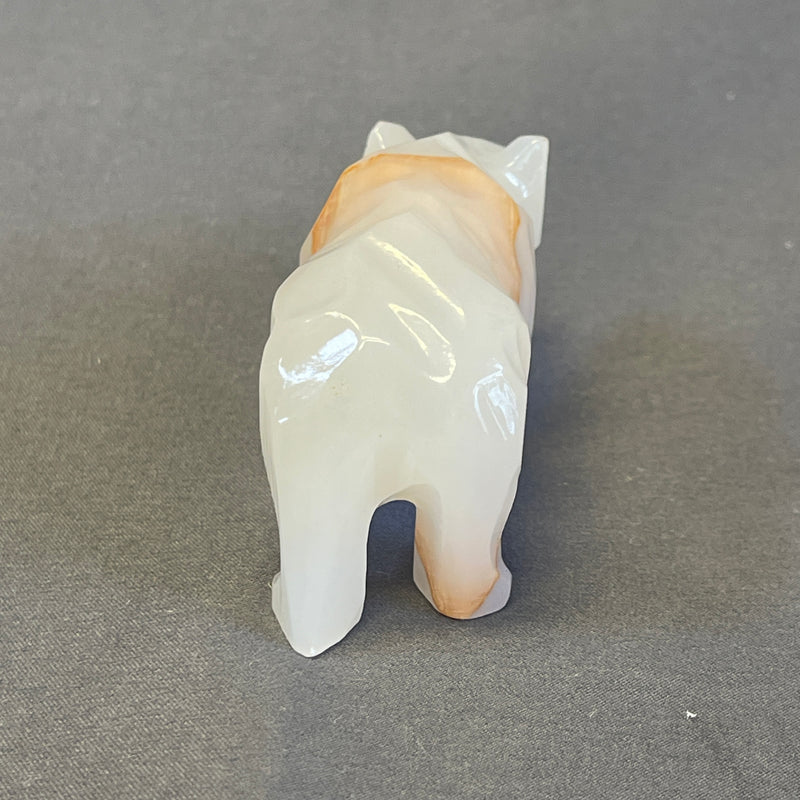 Zuni Alabaster Bear Fetish  (JM130)