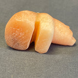 Zuni Orange Alabaster Bear Fetish with Arrow Gift Bundle  (JM135)