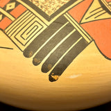 James Nampeyo, Hopi Painted Pot with Parrot Tail Design  (JM127)
