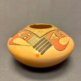 James Nampeyo, Hopi Painted Pot with Parrot Tail Design  (JM127)