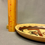 Stetson Setalla, Hopi Painted Oval Pottery Dish  (JM123)