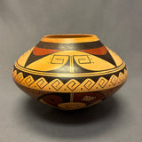 Stetson Setalla, Hopi Large Painted Pot with water Design  (JM122)