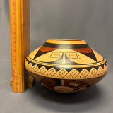 Stetson Setalla, Hopi Large Painted Pot with water Design  (JM122)