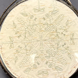 Rainbow Woman, Ojibwe (Chippewa) Birch Bark Biting in Glass (JFB2)