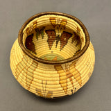 Vintage Wounaan and Embera Basket with Butterfly Design, Panama  (JFB10)