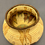 Vintage Wounaan and Embera Basket with Butterfly Design, Panama  (JFB10)