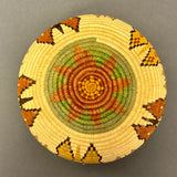 Vintage Wounaan and Embera Basket with Butterfly Design, Panama  (JFB10)