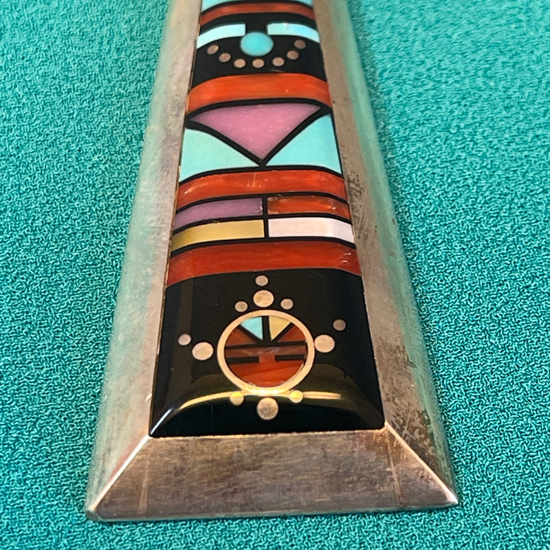 Jim Harrison, Navajo Multi-Stone Inlay Pendant (JM169)