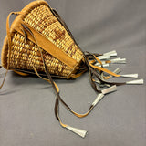 Small Apache Burden Basket, vintage - authentic Native American (JFB20)
