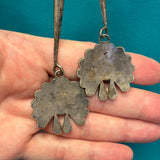 Zuni Inlay Sunface Bolo Tie with Matching Fancy Tips