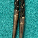 H. Spencer Vintage Navajo Inlay Celebration Man on Round Sterling Silver Bolo Tie, authentic Native American   (JF110)