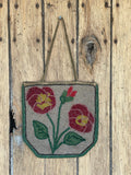 Antique Plateau Double-Sided Bridal Bag with Floral Designs, ca. 1900 (GM251)