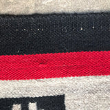 Navajo Rug Weaving with Storm Pattern, authentic Native American, handwoven  (RS64)