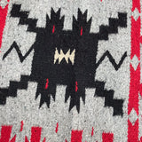 Navajo Rug Weaving with Storm Pattern, authentic Native American, handwoven  (RS64)