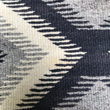 Navajo rug weaving in Eyedazzler style, authentic Native American, handwoven (GM370)