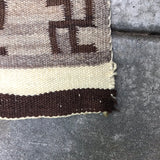 Antique Ganado Old Style Navajo Rug Weaving with Whirling Logs Pattern, pre-1940s (GM382)