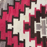 Antique Ganado Old Style Navajo Rug Weaving with Whirling Logs Pattern, pre-1940s (GM382)