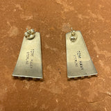 Tom Hawk Sterling Silver Deep Channel Post Earrings (JF69)