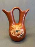Santa Clara Pueblo Wedding Vase  (DV73)