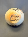 Joy Navasie, Hopi/Tewa "Frog Woman" wedding vase ca. 1970s - 12 1/2" high excellent! (DV80)