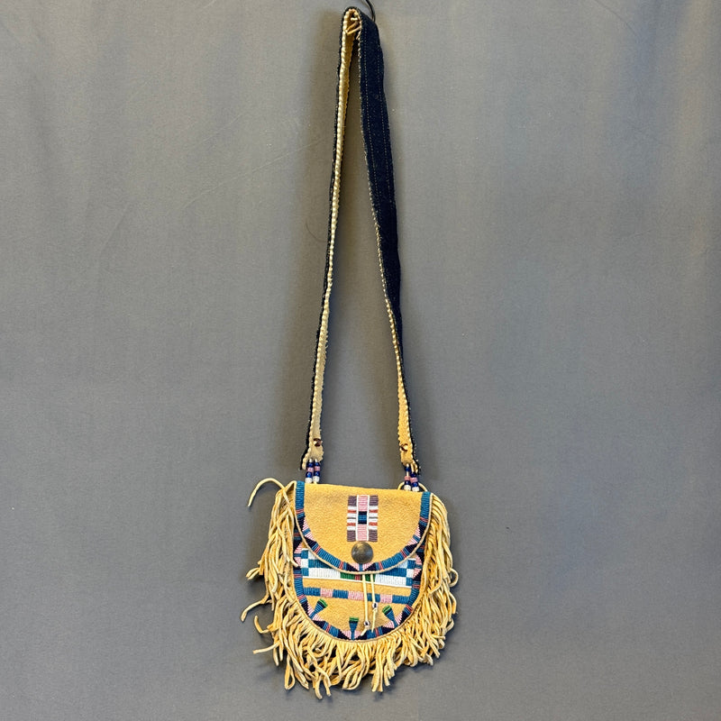Cathy Smith Replica Lakota Sioux Beaded Rendezvous Bag    (RK170)