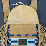 Cathy Smith Replica Lakota Sioux Beaded Rendezvous Bag    (RK170)