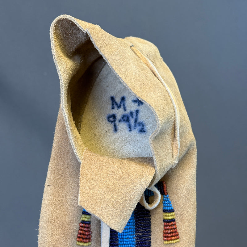 Cathy Smith Replica Lakota Sioux Beaded Moccasins   (RK173)