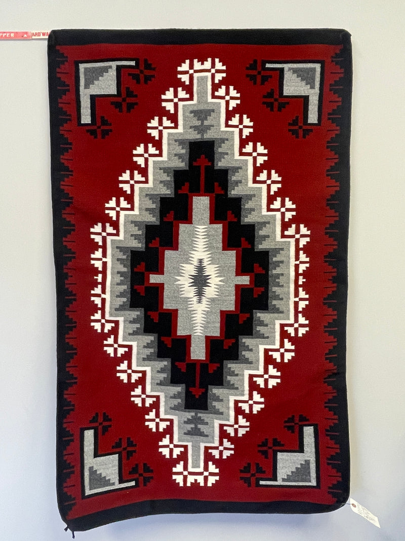 Lisa Frausto Ganado Style Navajo Wool Rug, vintage Native American  (JM121)