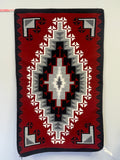 Lisa Frausto Ganado Style Navajo Wool Rug, vintage Native American  (JM121)
