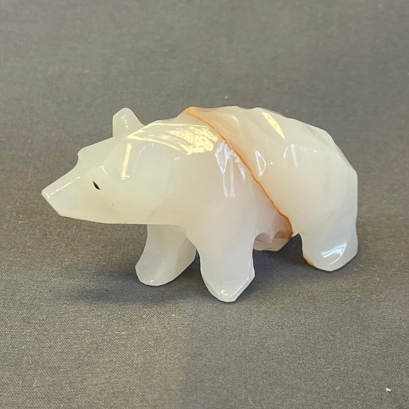 Zuni Alabaster Bear Fetish  (JM130)