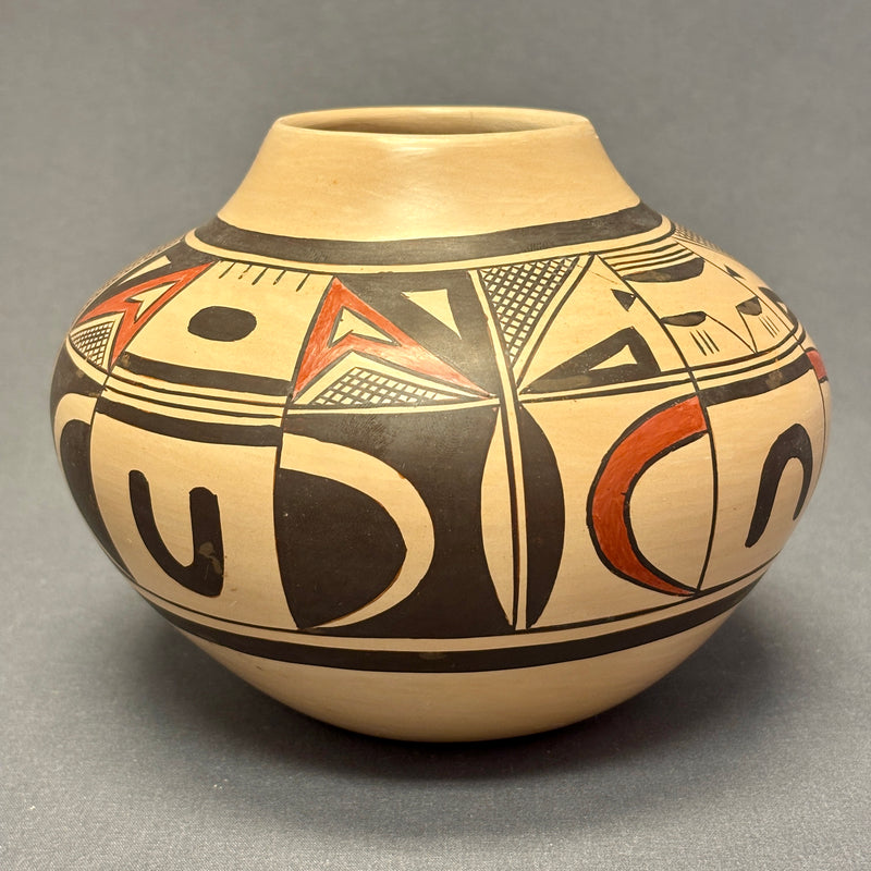 Rayvin Nampeyo, Hopi Painted Pot with Geometric Design  (JM39)