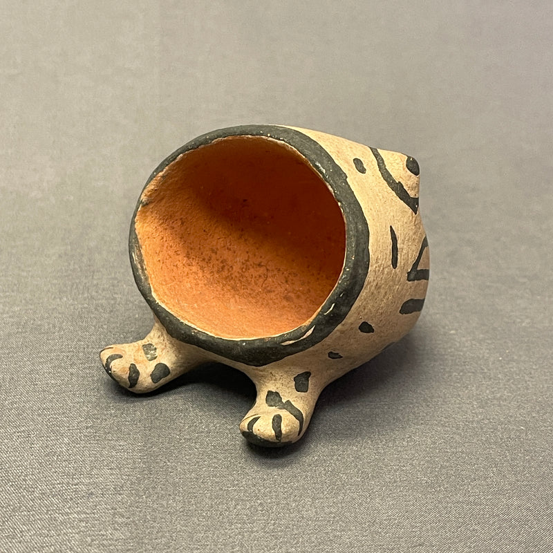 Vintage Cochiti Pueblo Fog Curio Pot, authentic Native American ca. 1930s  (NL41)