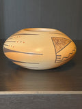 Handmade Native American Bowl by Fannie Polacca Nampeyo, Hopi - traditional firing (MW71)