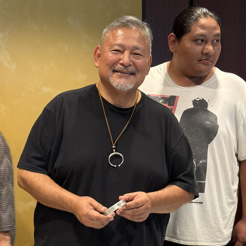 Raynard Scott Vintage Navajo Stamped Asymmetrical Sterling Silver Cuff - Ray Scott bracelet  (SS16)