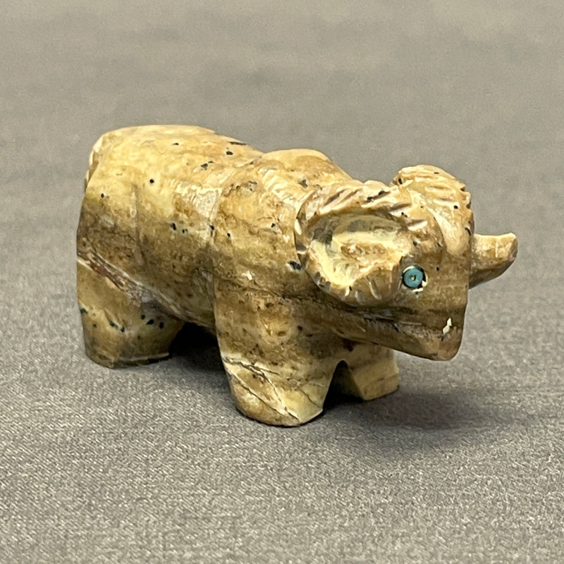 Zuni Marble Ram Fetish  (VW172)