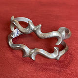 Antique Native American Sandcast bracelet, Navajo sandcast bracelet, 1940's Navajo cuff  (ML36)