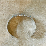 Genuine Zuni Inlay Bracelet with blue Turquoise, by Derrick & Lorelia Chavez    18-211