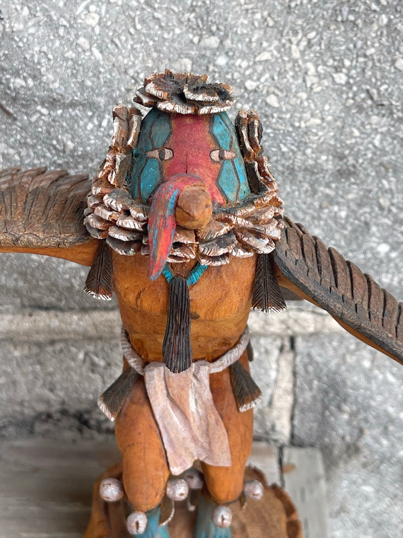 Turkey Katsina by Muriel Navasie Calnimptewa, Hopi - Turkey Hopi Kachina (RS186)