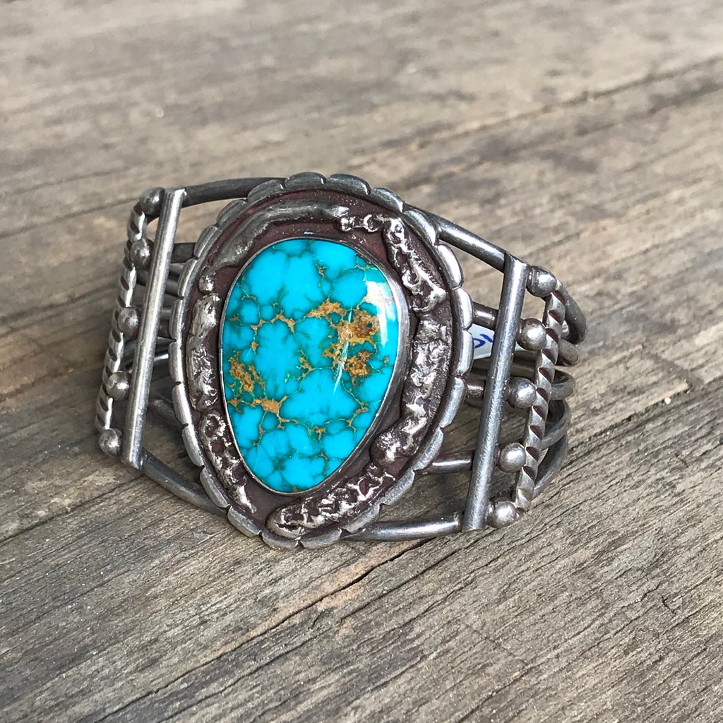 Authentic Navajo Sterling Silver Cuff Bracelet