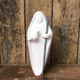 Andrew Rodriguez, Laguna Pueblo Clay St. Francis Sculpture   1/135