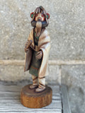 Masau'u "Earth God" Katsina by Jonathan Day, Hopi - Hopi Kachina Doll Carving (RS198)