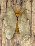 Cree Native American Child's beaded vest - ca. early 1900s floral beaded vest (GM270)