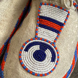 Apsáalooke (Crow) beaded moccasins - Northern Plains Crow moccasins mid 20th century  (GM178)