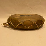 Taos Sioux Style Double Sided Drum With Kokopelli Design, Handmade Drum RK7